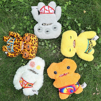 23CM Fuggler Hairy Fuggs Love Ugly Monster Plushies Toys Alien Kawaii Stuffed Animal Funny Vacay Vibes Underwear Series Dolls Beauty World Shop