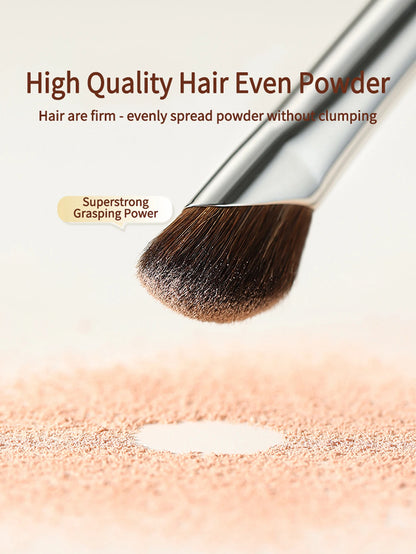 2PCS Cangzhou Sickle Nose Shadow Brush for Sculpting, Nose Wing Halo Dyeing, Super Soft Makeup Brush, Diagonal Nose Brush Tool Beauty World Shop