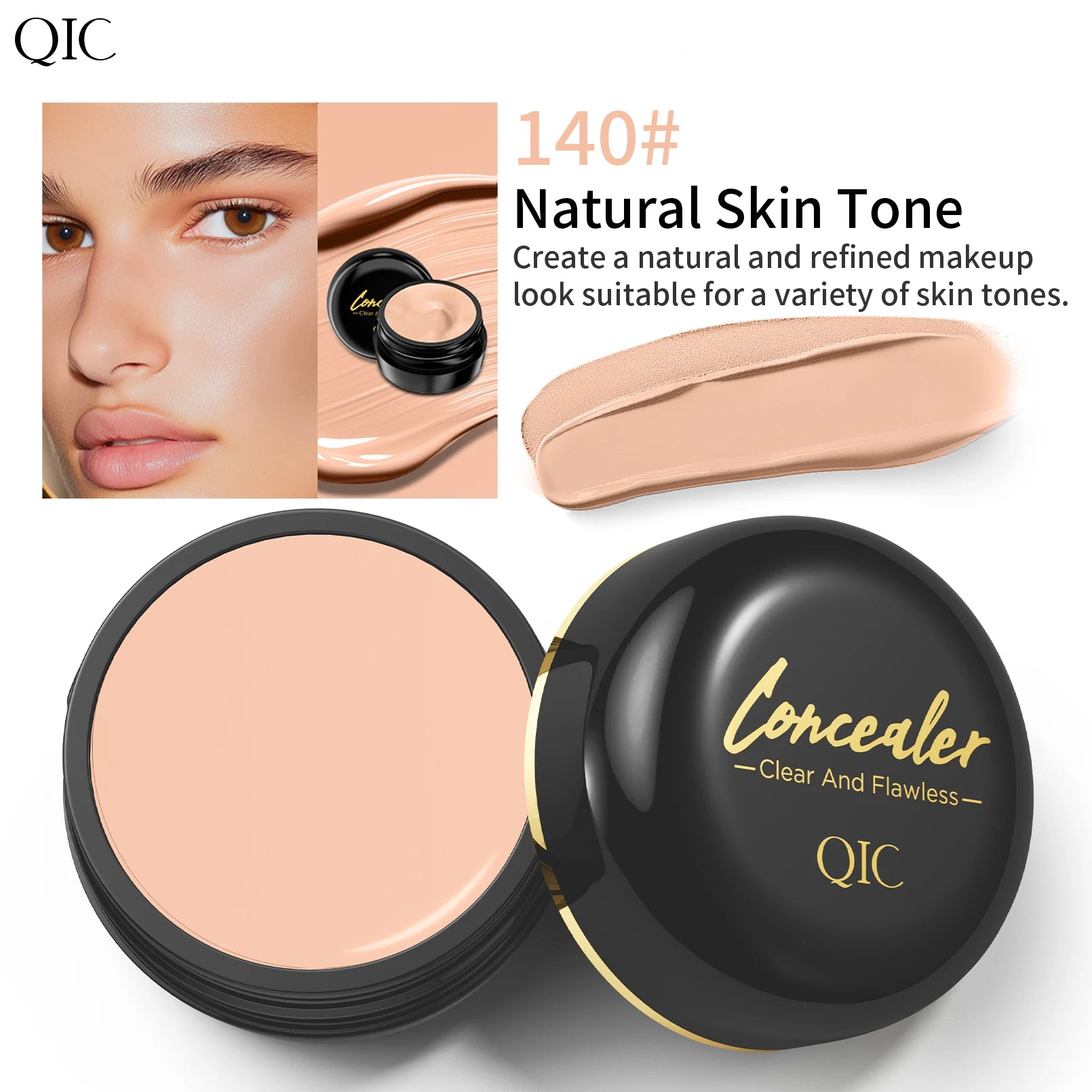 Waterproof Full Coverage Concealer for Tattoos, Scars - Natural Finish Foundation for All Skin Tones & Types Beauty World Shop