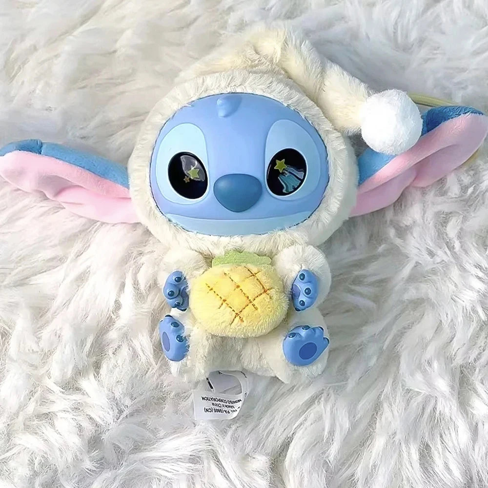 2025 HOT New Stitch Eat Some Thing Before Sleep Series Vinyl Blind Box Bag Pendant Cute Plush Doll Mystery Box Toy SurpriseGifts Beauty World Shop