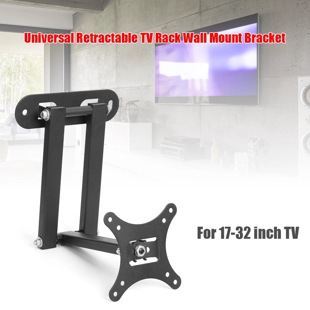 Universal Retractable TV Mounts Wall Mount Bracket Load Bearing 30KG For 17 to 32 inches LCD Monitor TV Stand Expansion Bracket Beauty World Shop
