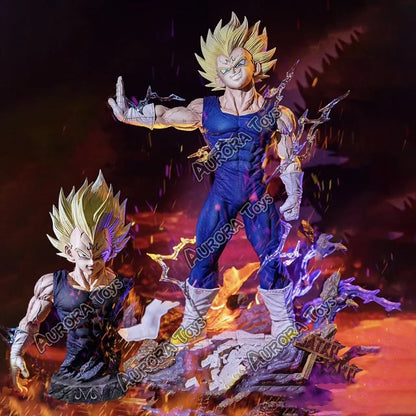 12.6in/32cm Anime Dragon Ball Z Figure Majin Vegeta Figurine PVC Action Figures Collection Model Toys Gifts Beauty World Shop