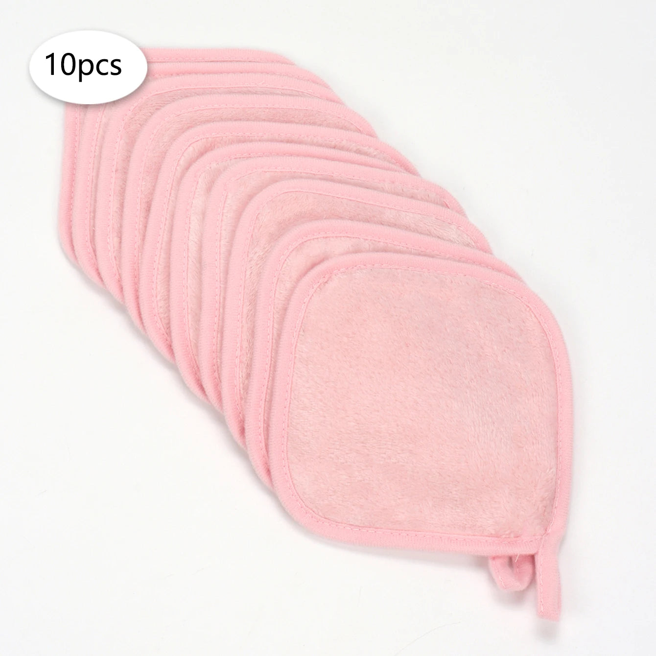 5/10/20Pcs Microfiber Face Cloths Reusable Makeup Remover Cloth Makeup Towels Face Deep Cleaning Pads Skincare Beauty Tools Beauty World Shop