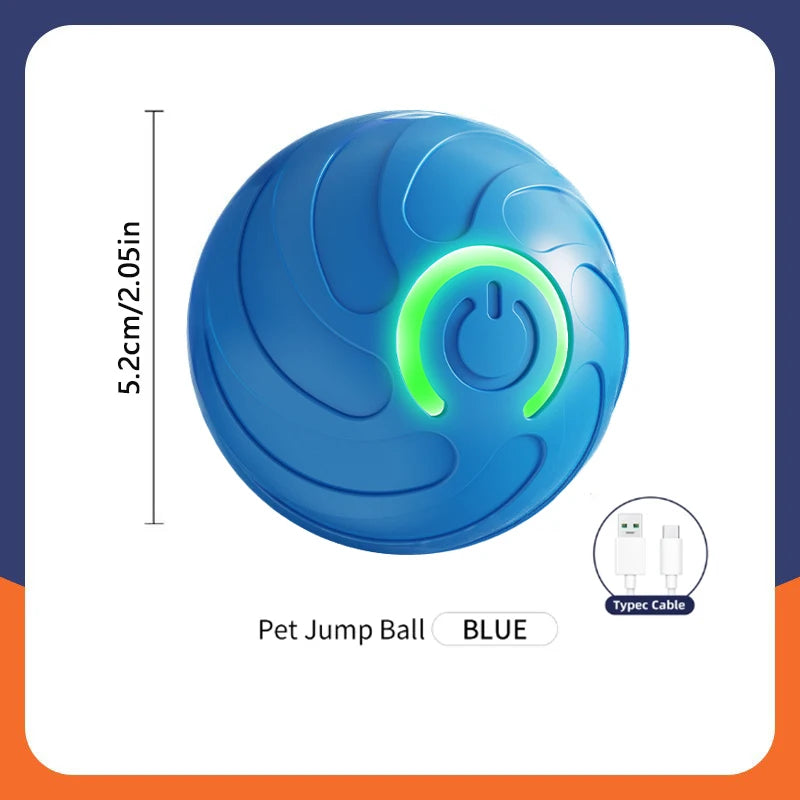 Smart Dog Toy Ball Electronic Interactive Pet Toy Moving Ball USB Automatic Moving Bouncing for Puppy Birthday Gift Cat Products Beauty World Shop