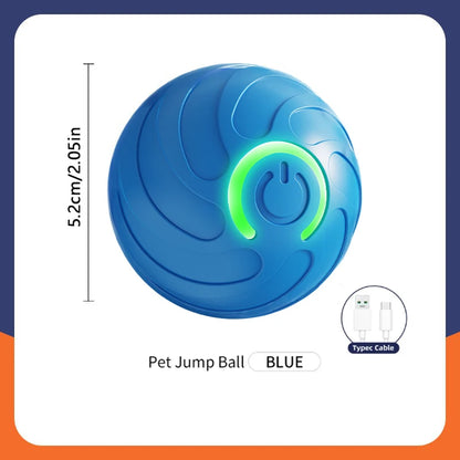 Smart Dog Toy Ball Electronic Interactive Pet Toy Moving Ball USB Automatic Moving Bouncing for Puppy Birthday Gift Cat Products Beauty World Shop