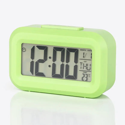 Digital Led Clock Household Bedside Battery Powered Multi-function Alarm Clock Desk Things for the Room Table Clocks Home Decor Beauty World Shop