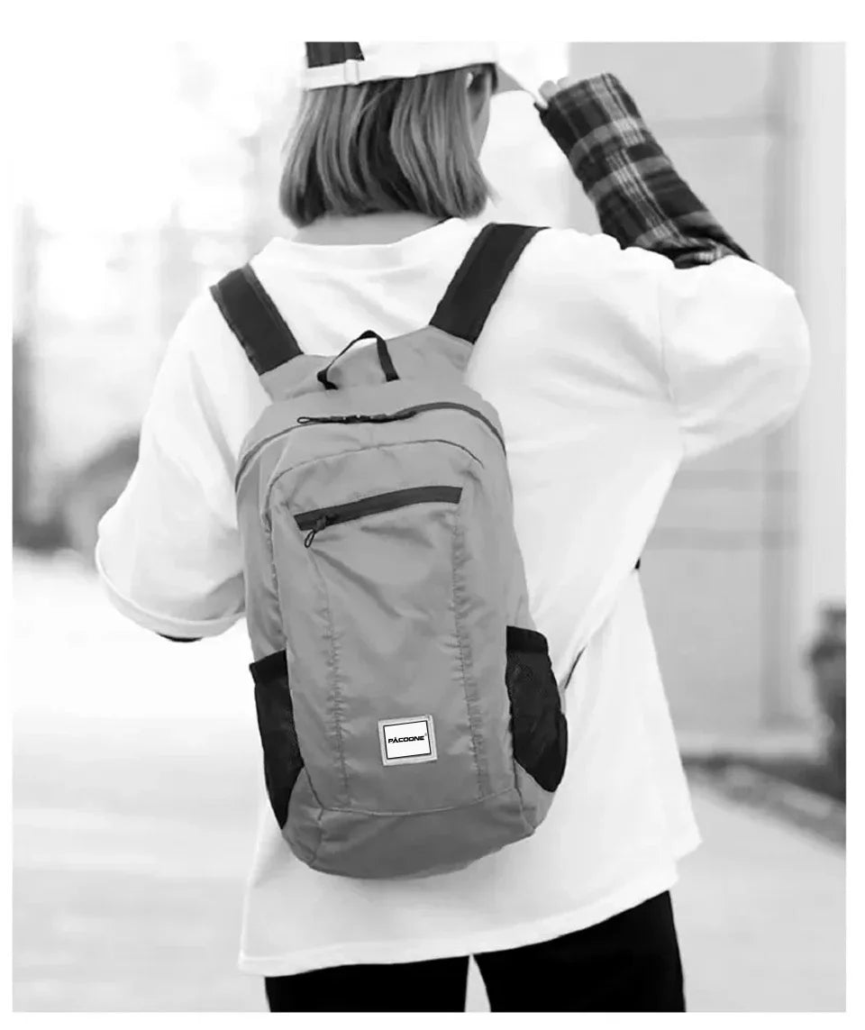 Outdoor Hiking Bag 20L Lightweight Portable Backpack Foldable Waterproof Folding Ultralight Pack for Women Men Travelling Hiking Beauty World Shop