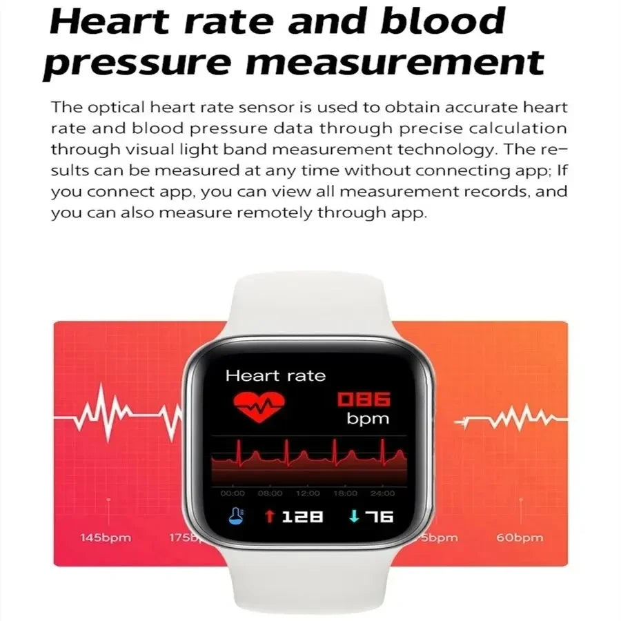 2025 New Smartwatch For Men Android IOS Phone 1.73" Screen Bluetooth Call Blood Oxygen Pressure Monitoring Smart Watch Women Beauty World Shop
