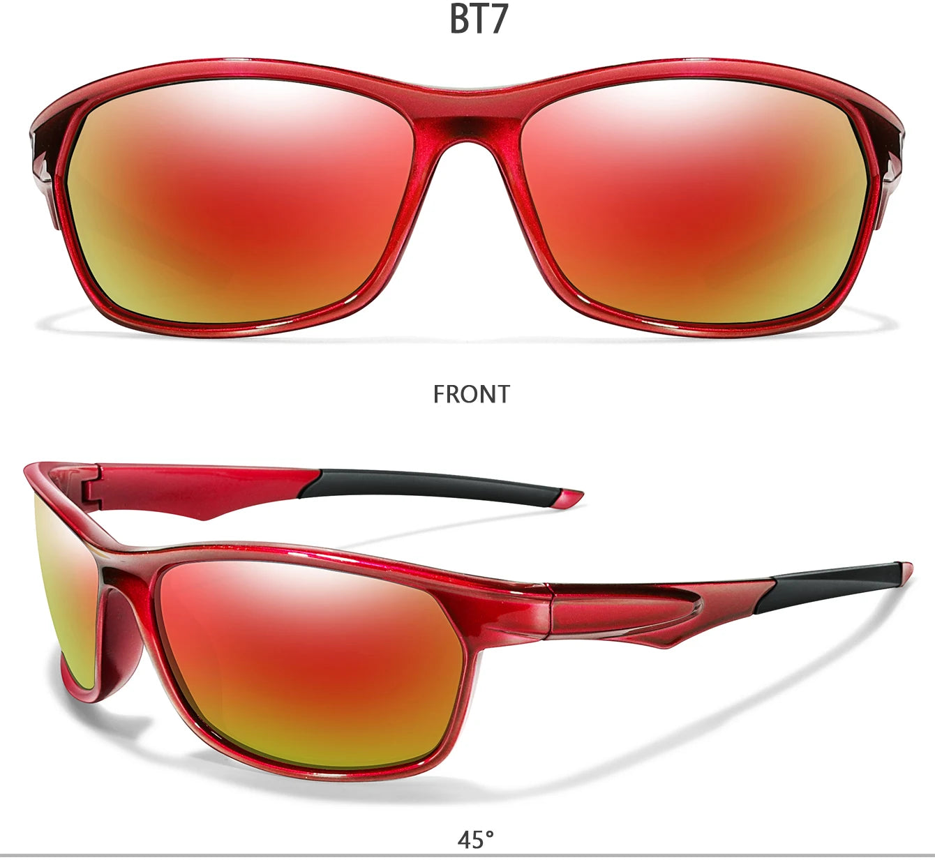 Polarized Sports Cycling Fishing Running Sunglasses Rayed Sun ciclismo Goggles Outdoor Polarized Sunglasses Men Women Eyewear Beauty World Shop
