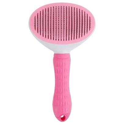Pet Dog Brush Cat Comb Self Cleaning Pet Hair Remover Brush For Dogs Cats Grooming Tools Pets Dematting Comb Dogs Accessories Beauty Fashion