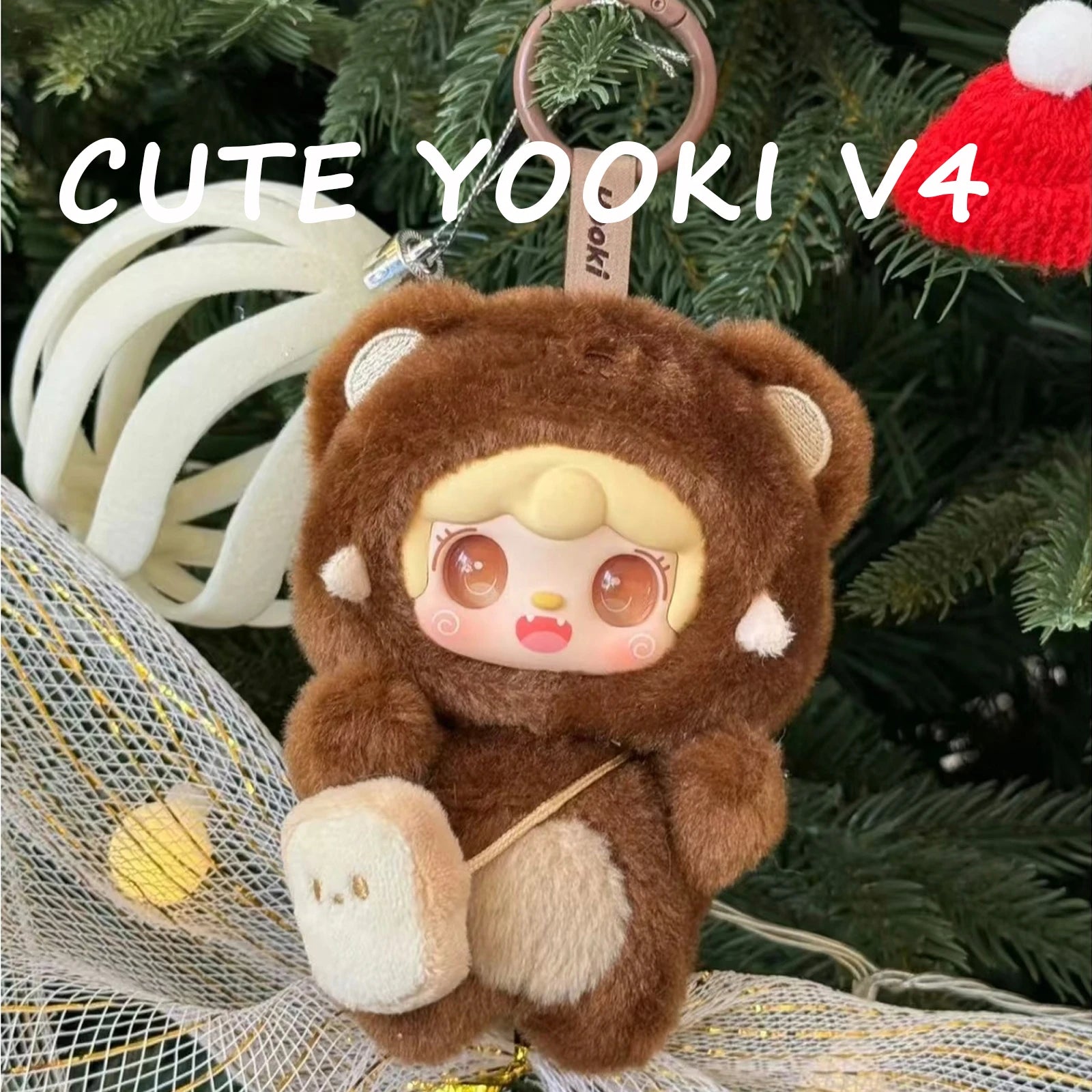 Yooki V4 Plush Take A Bite Of Bear Series Cute Plush Pendant Blind Box Desktop Ornament Toy Anime Guess Doll Mystery Box Gifts Beauty World Shop