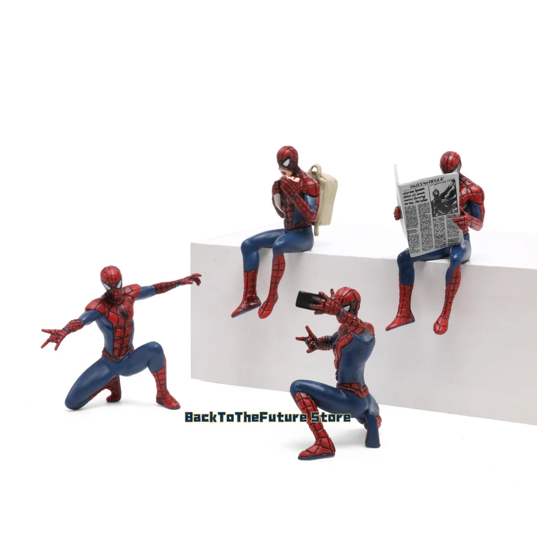 Hasbro Marvel Spider Man Superhero Spiderman 7-9cm Action Figure Spider-Man Anime Collection Mini Toys Model Children Gift Beauty World Shop