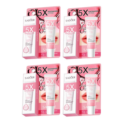5X Niacinamide Plumping Lip Mask – Intense Hydration & Anti-Dryness for Soft, Pink Lips | Care Chapped Lips Overnig 10g/pc Beauty World Shop