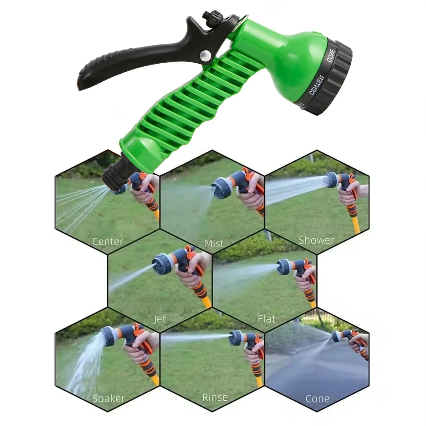 Many Pattern Garden Water Gun Hose Nozzle Mutifunctional Household Car Washing Yard Water Sprayer Pipe Tube Nozzle SprinkleTools Beauty Trend Shop