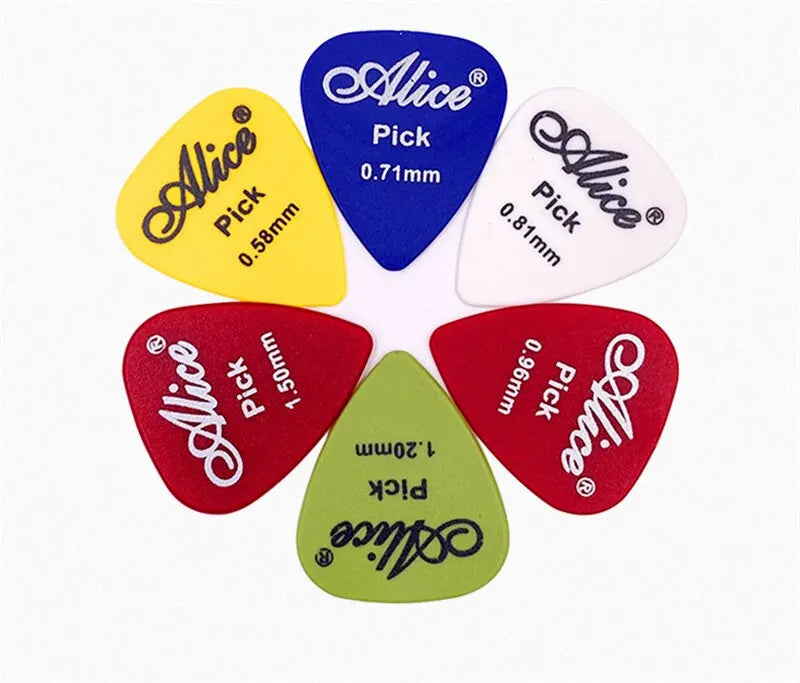 Multicolor Guitar Picks 24 Pieces ABS Premium Plastic Guitar Picks for Acoustic Electric Guitars Bass Or Ukulele Beauty World Shop