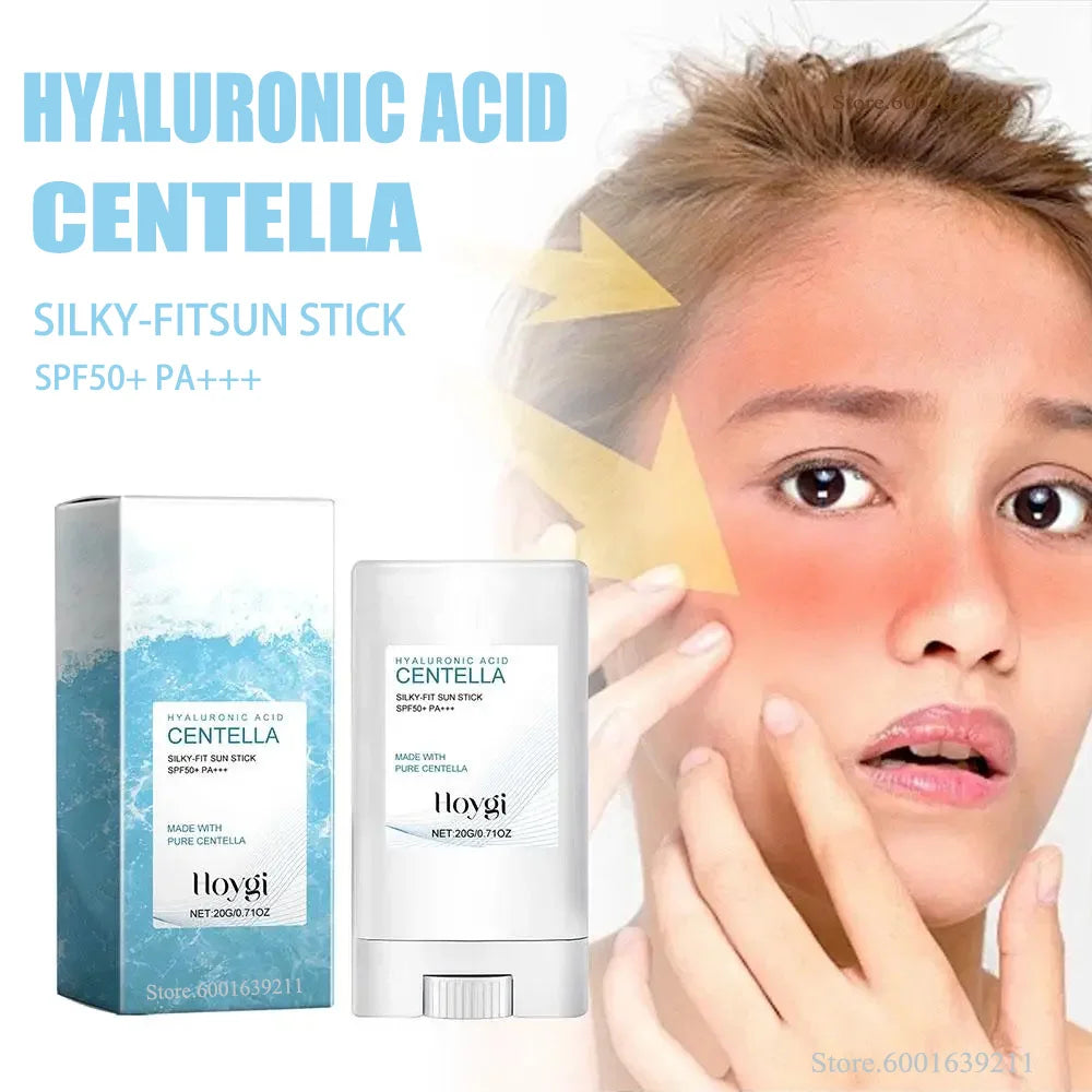 Sunscreen Stick SPF46 – Hyaluronic Acid Moisturizing Nourishing UV Repair for Outdoor Beauty World Shop