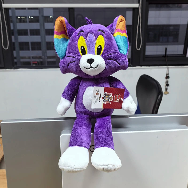 Anime Tom And Jerry Plush Toy Cartoon Movie Figures Cat Mouse Cute Plushies Stuffed Animal Doll Toys For Kids Gift Free Shipping Beauty World Shop