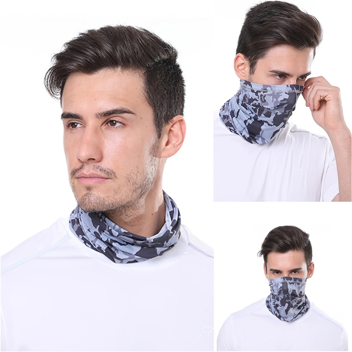Outdoor UV Protection bandana Scarf Neck Warmer Multifunctional Fishing Hiking Cycling Face Head Wrap Cover Bandana Headband Cap Beauty World Shop