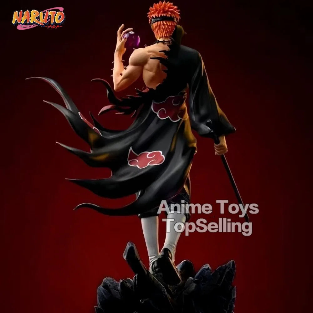 22.5cm/8.86in Anime Figures Naruto Figure Pain Figure PVC Statue Collection Model Toy Gifts Beauty World Shop