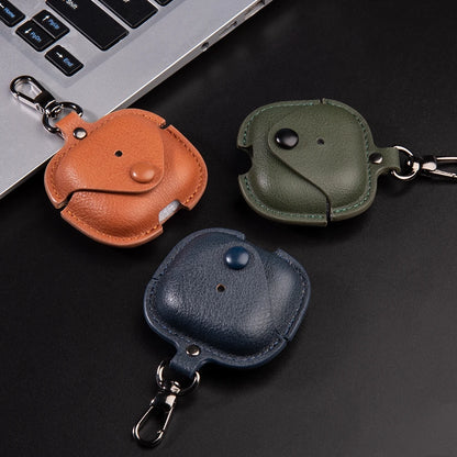 Retro Leather Case For AirPods 4 Pro 3 Business Earphone Cases For Apple AirPods 4 4th Generation Cover Headset Shell With Hook