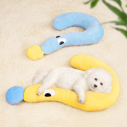 Winter Pet Little Pillow U-Shaped Neck Protector Deep Sleep for Puppy Kitten Pillow Dogs Cats Headrest Sleep Pillow Pet Supplies Beauty World Shop