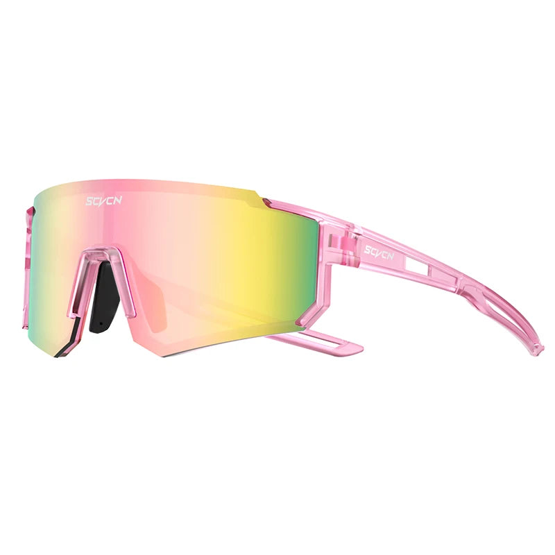 SCVCN Fashion Sunglasses for Men Sport Cycling Glasses Bike Bicycle Hiking Camping Golf UV400 Protection Glasses Women Baseball Beauty World Shop
