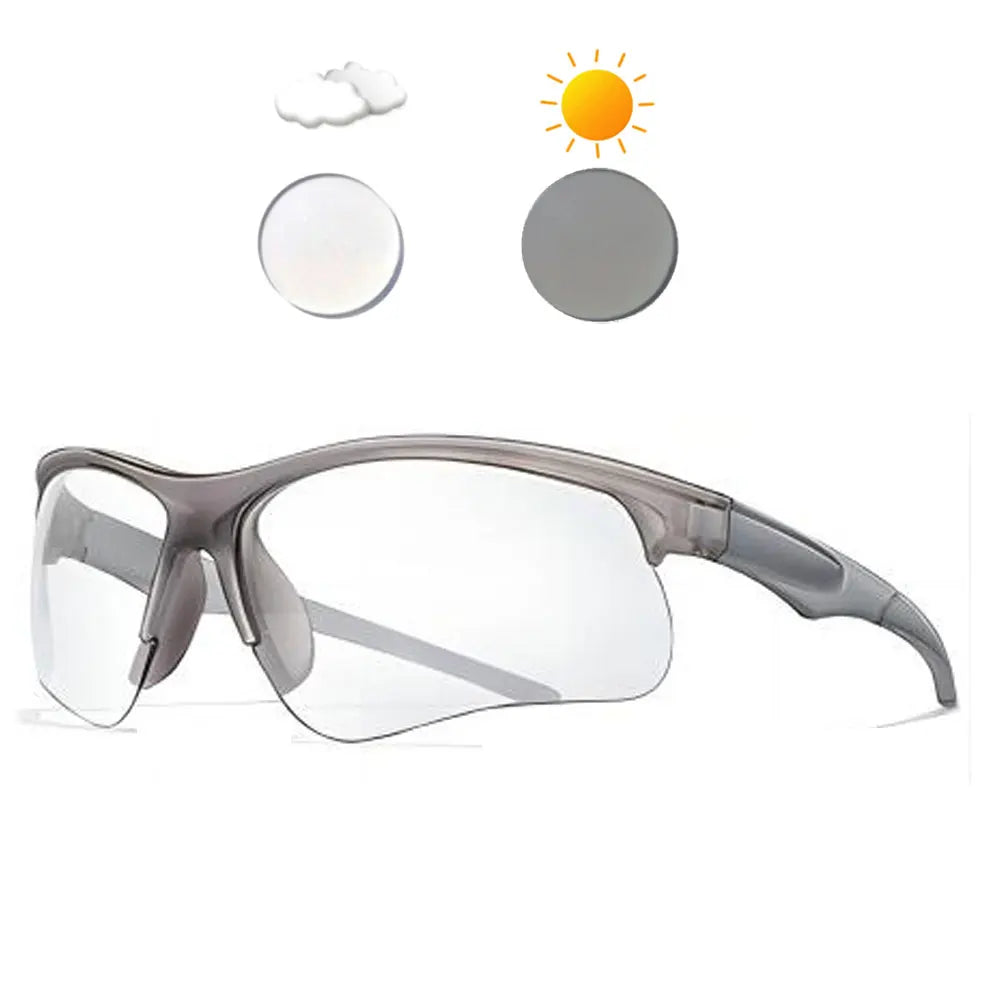New Photochromic Cycling Sunglasses Men Women Outdoor Mtb Bicycle Sun Glasses Running Eyewear Sports Bike Windproof Goggles Beauty World Shop