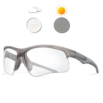 New Photochromic Cycling Sunglasses Men Women Outdoor Mtb Bicycle Sun Glasses Running Eyewear Sports Bike Windproof Goggles Beauty World Shop