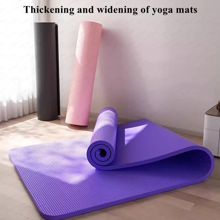 20MM 183×60cmThick Yoga Mats Anti-slip Sport Fitness Mat Blanket for Exercise Yoga and Pilates Gymnastics Mat Fitness Equipment Beauty World Shop