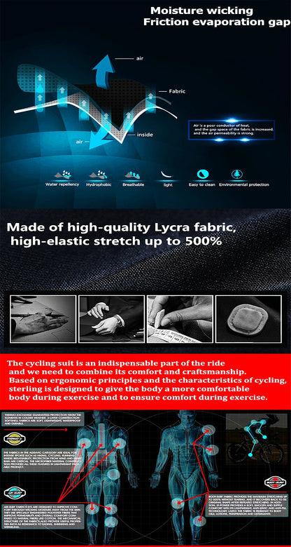 New Cycling Shorts Men's Cycling Underwear Breathable Mesh Riding Underpant Gel Pad Shockproof Bike Shorts Bicycle Underwear Beauty World Shop