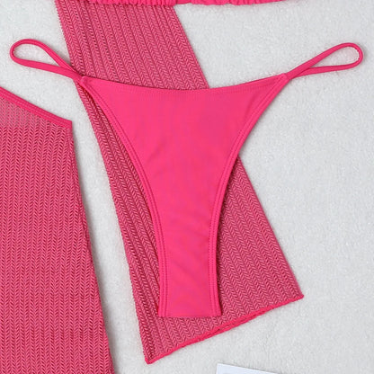 2026 Sexy Bikinis Female Swimsuits Women's Three-Piece Swimwear Beach Swim Wear Bathing Suits Brazilian Bikini Set Pool Bather Beauty World Shop