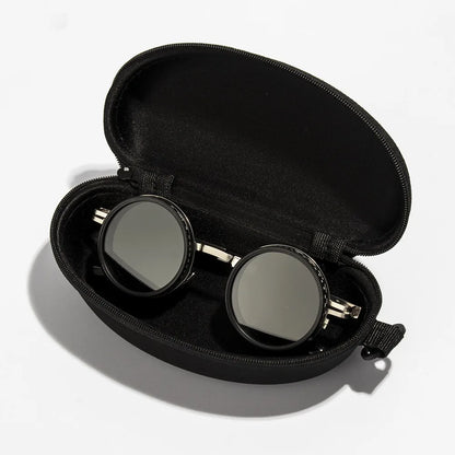 New ND2-400 Adjustable Dimming Glasses 9 Level ND Filter Fishing Sunglasses UV400 With Glasse Case Sunglasses Outdoor Beauty World Shop