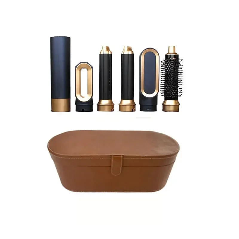 5 in 1 Hair Dryer Brush Hot Comb Set Professional Curling Iron Hair Straightener Styling Tool For Professional Hair Dryer Beauty World Shop