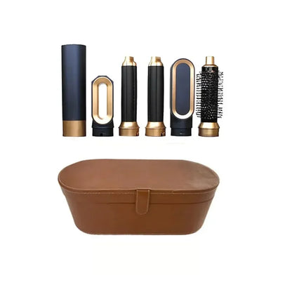 5 in 1 Hair Dryer Brush Hot Comb Set Professional Curling Iron Hair Straightener Styling Tool For Professional Hair Dryer Beauty World Shop