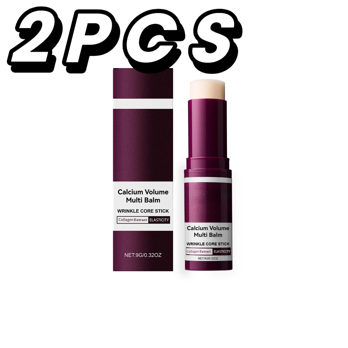 Korean Calcium Volume Multi Balm Stick Collagen Facial Moisturizing Stick Lip Balm Anti-wrinkle Cream Firming Soften Skin Care Beauty World Shop