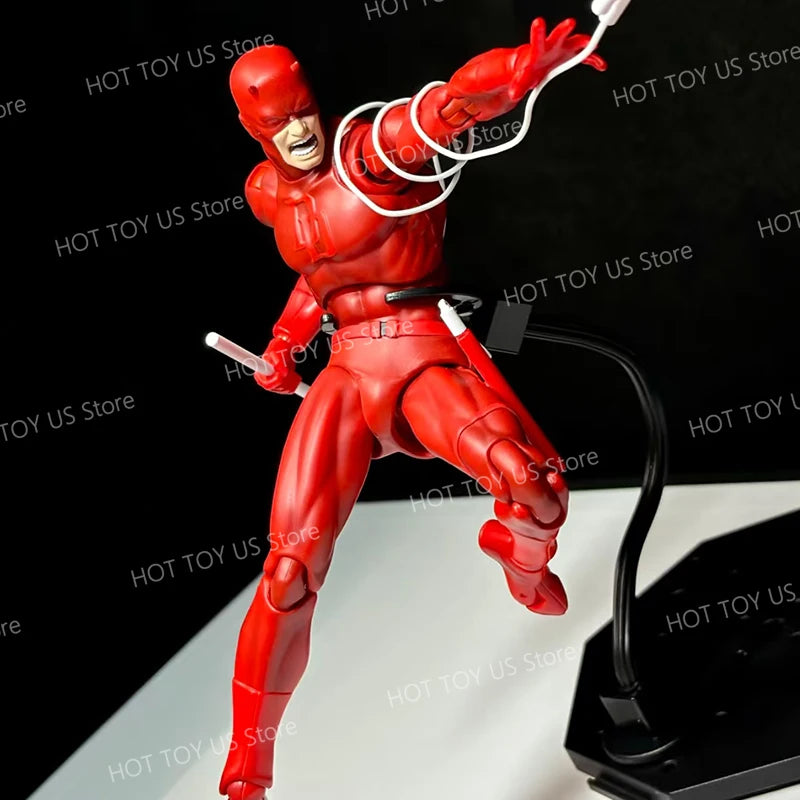 100% Original Ct Toys Daredevil Mafex 223 Comic Version Figure SHF Anime Action Figurine Statue Model Custom Gifts Kids Toys Beauty World Shop