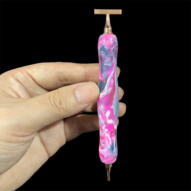 Colorful Diamond Drawing Thread Point Pen Embroidery Threaded Dot Drill Tool Multifunctional Metal Screw Thread Head Accessories Beauty World Shop