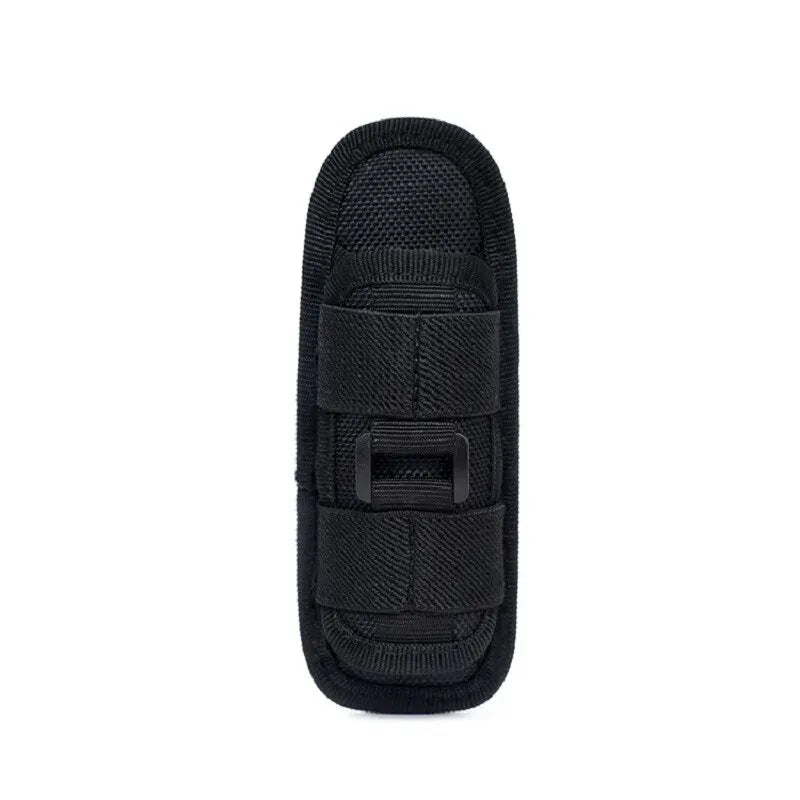 Belt Flashlight Pouch 360 Degrees Rotatable Outdoor Torch Case Holster Hunting Lighting Light Holder Waist Bag Beauty World Shop
