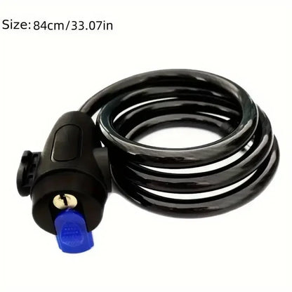 Heavy Duty Motorcycle Chain Lock Metal Anti Theft Bike Lock with 2 Keys for Maximum Security and Reinforcement of Bicycle Beauty World Shop