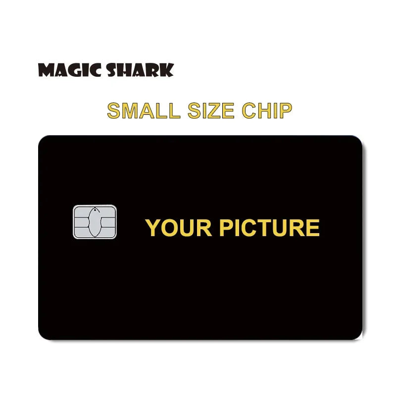 2.5D Stereo DIY Customize Design One Side Cover Sticker Tape Film for Creidt Card Debt Card Small Big Chip Beauty World Shop