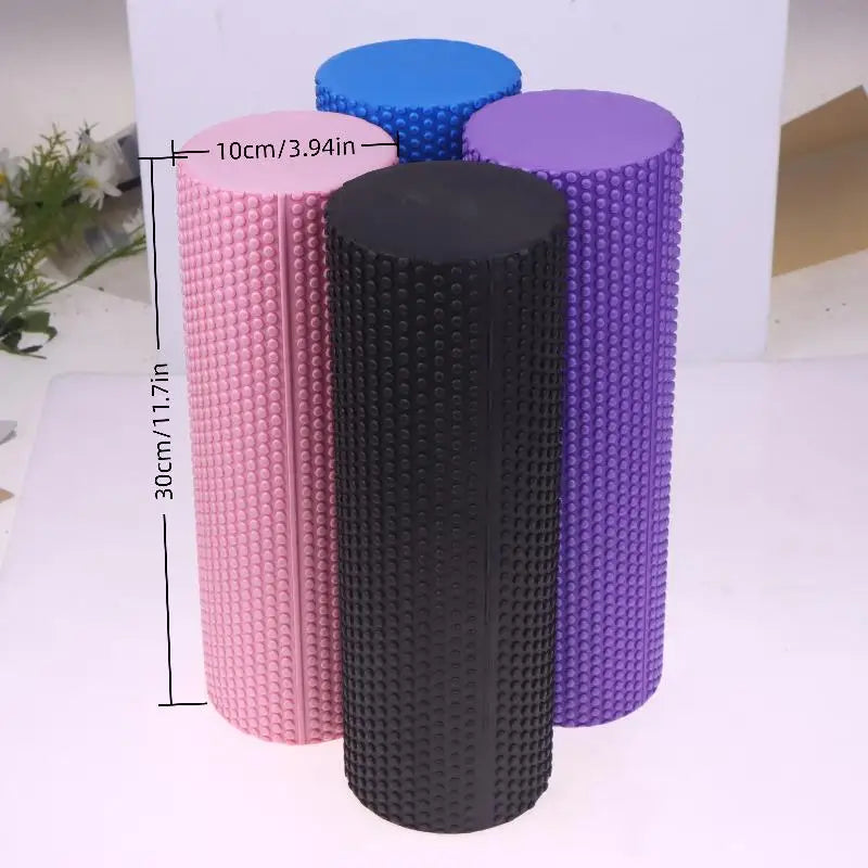 Diameter 10cm 30cm Yoga Roller Round EVA Foam Cylinder Roller For Pilates Exercise Enhanced Home Workouts Beauty World Shop
