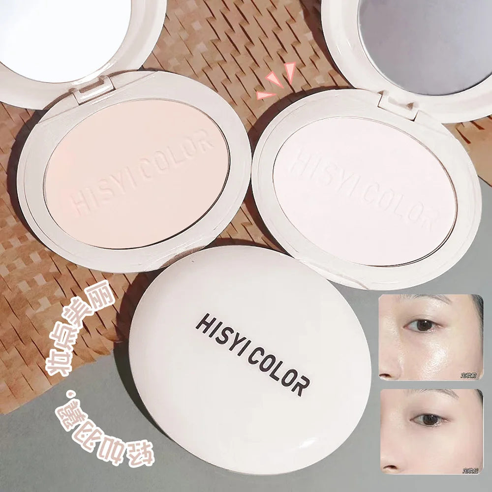 Soft focus fog powder,honey powder,dry powder,makeup,oil control,long-lasting waterproof,concealer,loose powder,biscuit skin Beauty World Shop