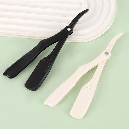 Professional Manual Shaver Straight Edge Plastic Barber Razor Folding Shaving Beard Cutter Straight Razor Wholesale Beauty World Shop