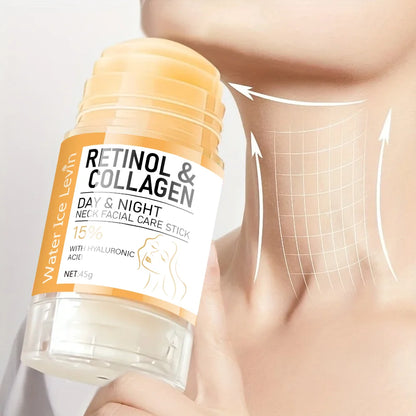 Retinol and Collagen Facial Neck Cream, Lifting Neck, Firming and Moisturizing Skin, Powerful Moisturizing Neck and Facial Skin, Brightening Neck Texture Beauty World Shop