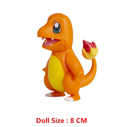 New Pokemon Cartoons Movie Anime Figure Pikachu Gengar Mewtwo  Gurado Pocket Monster Figures  Action Model Toy Christmas Gifts Beauty World Shop