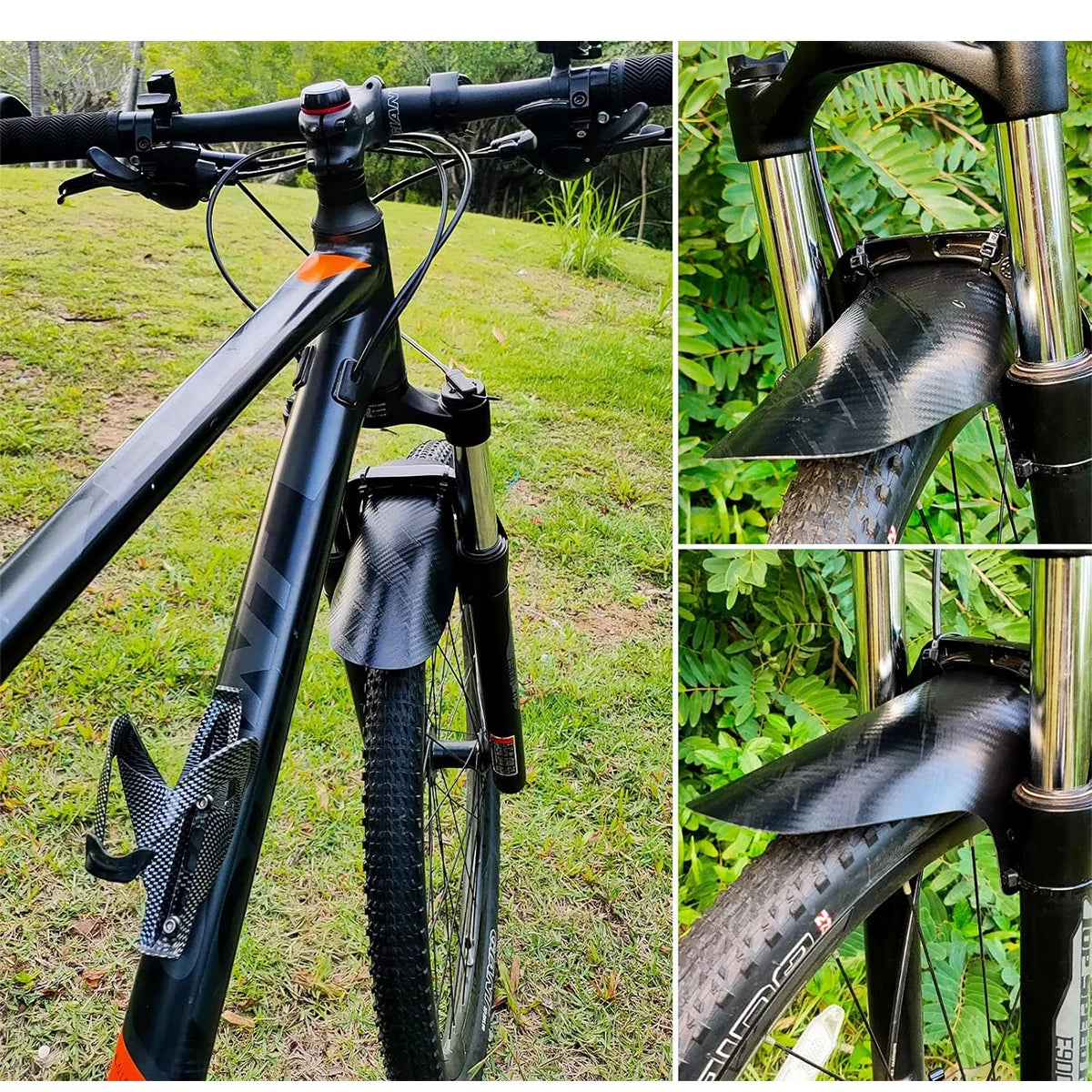 1PC Bicycle Fender Bike Mud Baffle Mudguard Tire Wheel Fenders MTB Road Cycling Front Mud Guard Fix Gear Wings Protector Parts Beauty World Shop