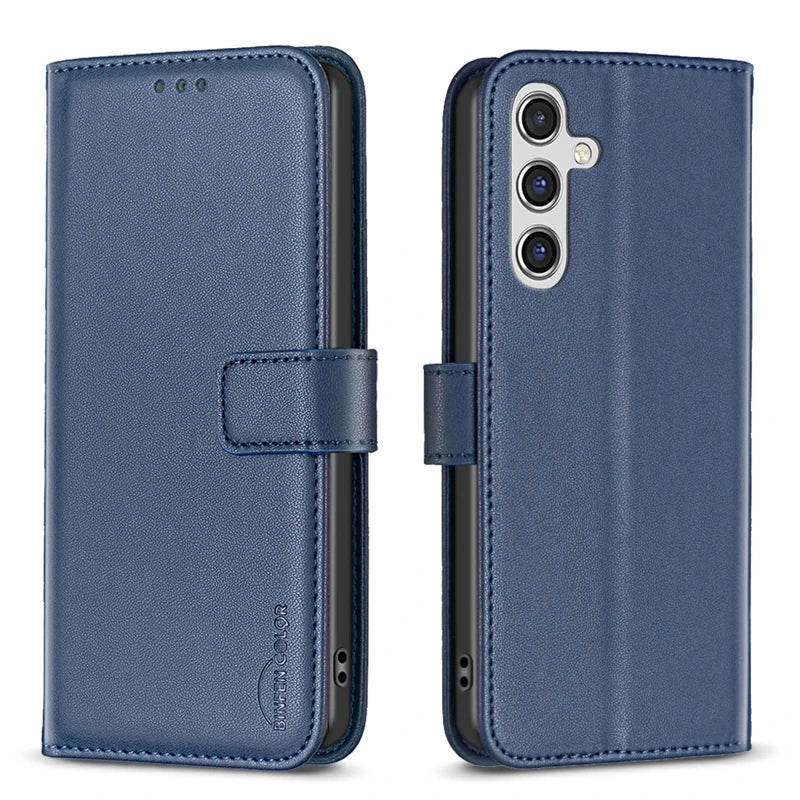 For Samsung Galaxy S25 FE Case Magnetic Flip Phone Case on For Fundas Samsung S25 FE S25FE 5G SM-S731B Leather Card Cover Coque Beauty World Shop