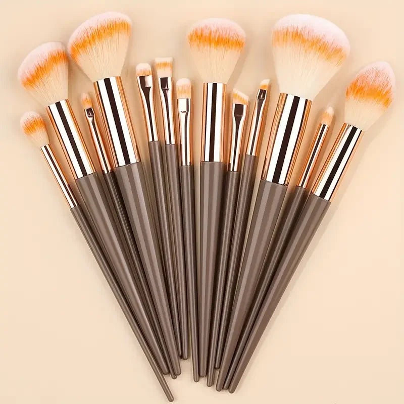 NEW 13PCS Makeup Brush Set Soft Fluffy Eye Shadow Foundation Blush Highlighter Concealer Brush Female Beauty Tool Christmas gift Beauty World Shop