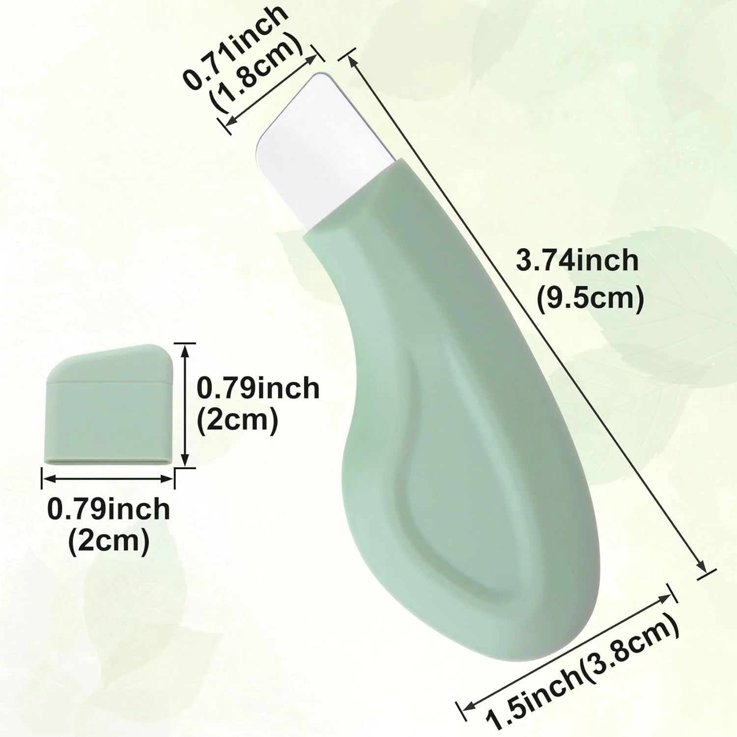 Blackhead Remover Tools Silicone Nose Blackhead Remover Deep Clean Skin Spatula Mild and Safe Face Scraper for Men and Women1 Pc Beauty World Shop