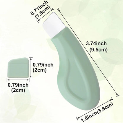 Blackhead Remover Tools Silicone Nose Blackhead Remover Deep Clean Skin Spatula Mild and Safe Face Scraper for Men and Women1 Pc Beauty World Shop